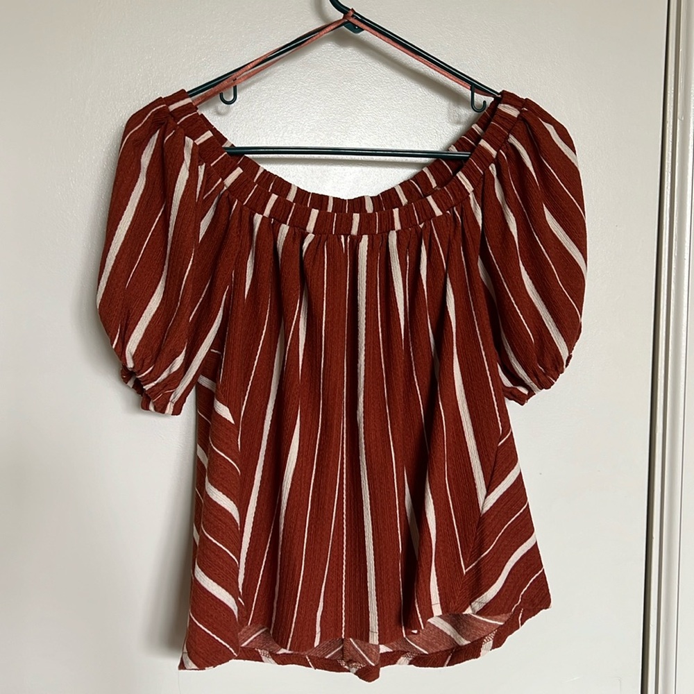 Anthropologie off-shoulder top